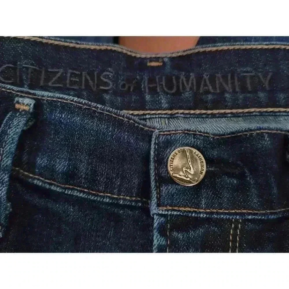 NWOT Citizens of Humanity Elson medium rise straight leg jeans size 27 x 30 #11 - Picture 7 of 8